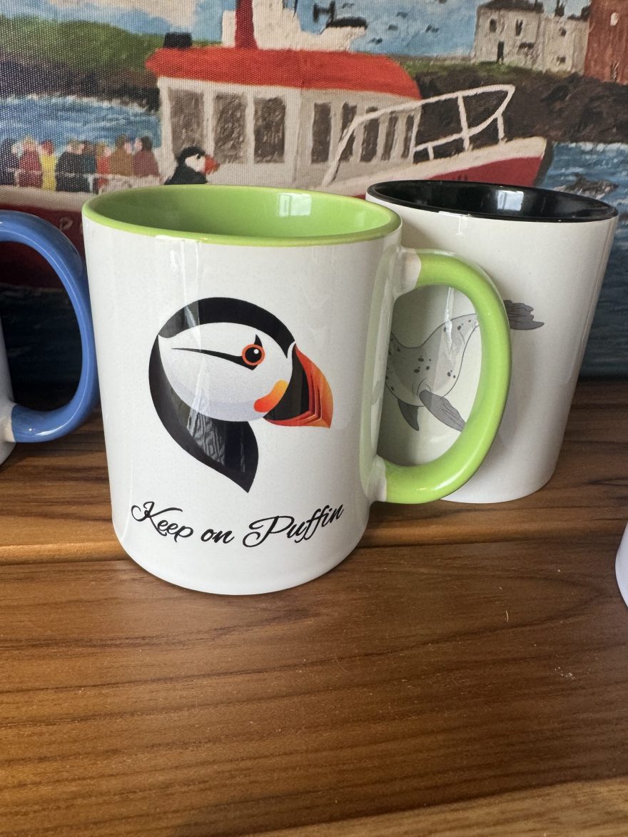 Keep on Puffin Mug