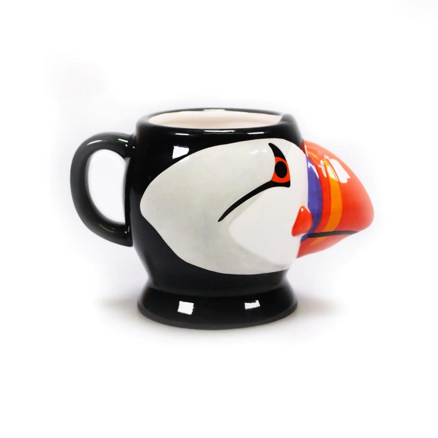 Puffin Shaped Mug Boxed (450ml) - RSPB (Puffin Birds)