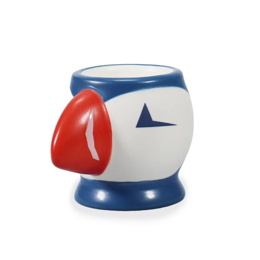 6 Egg Cups Shaped Boxed - Coastal (Puffin)
